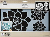 Folk Art Mylar Motif & Tile Stencil- Tile Motif  - MSP 59783 - Al Masam Stationery LLC